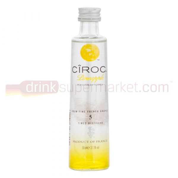 Ciroc Pineapple Vodka 5cl Miniature