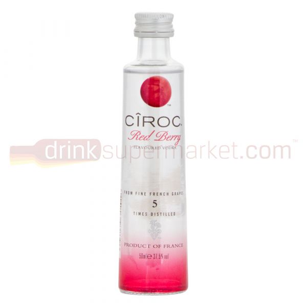 Ciroc Red Berry Vodka 5cl Miniature
