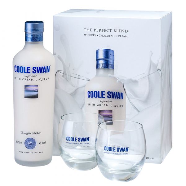 Coole Swan Liqueur 70cl Gift Set