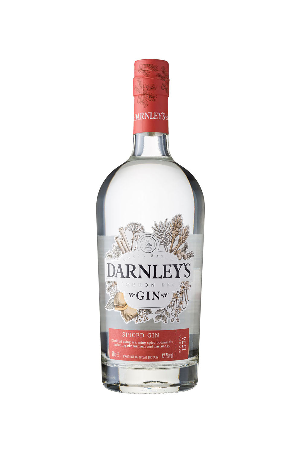Darnley's Gin, Small Batch Scottish Gin - Spiced Gin