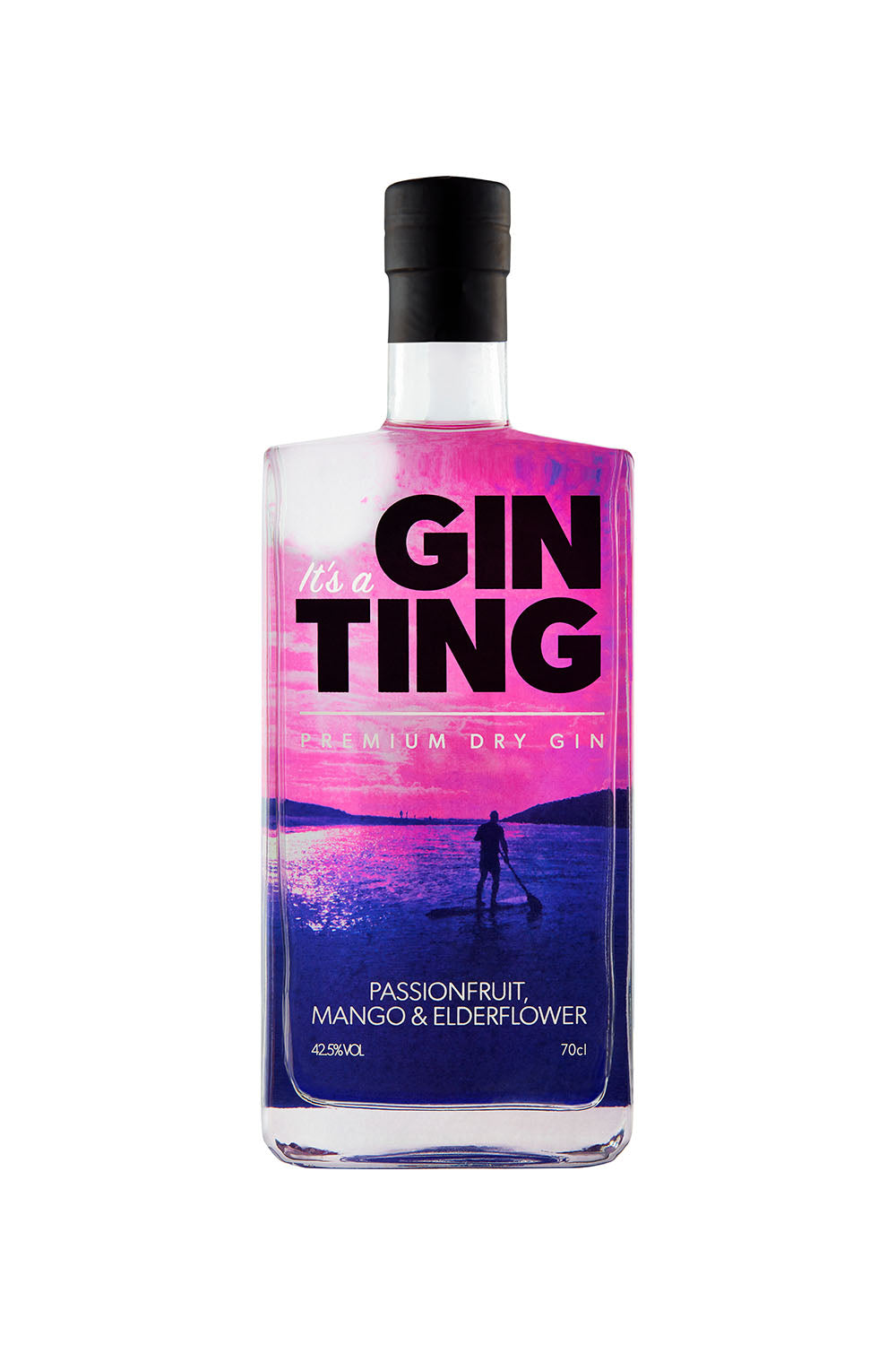 GinTing Fruit Flavoured Gin - Passion Fruit, Mango and Elderflower
