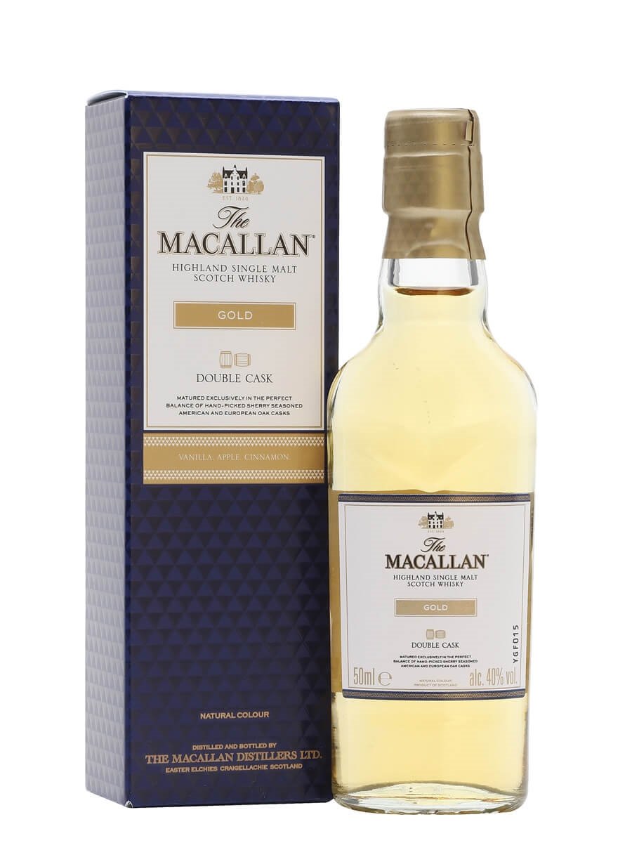 Macallan Double Cask Gold Whisky 5cl Miniature