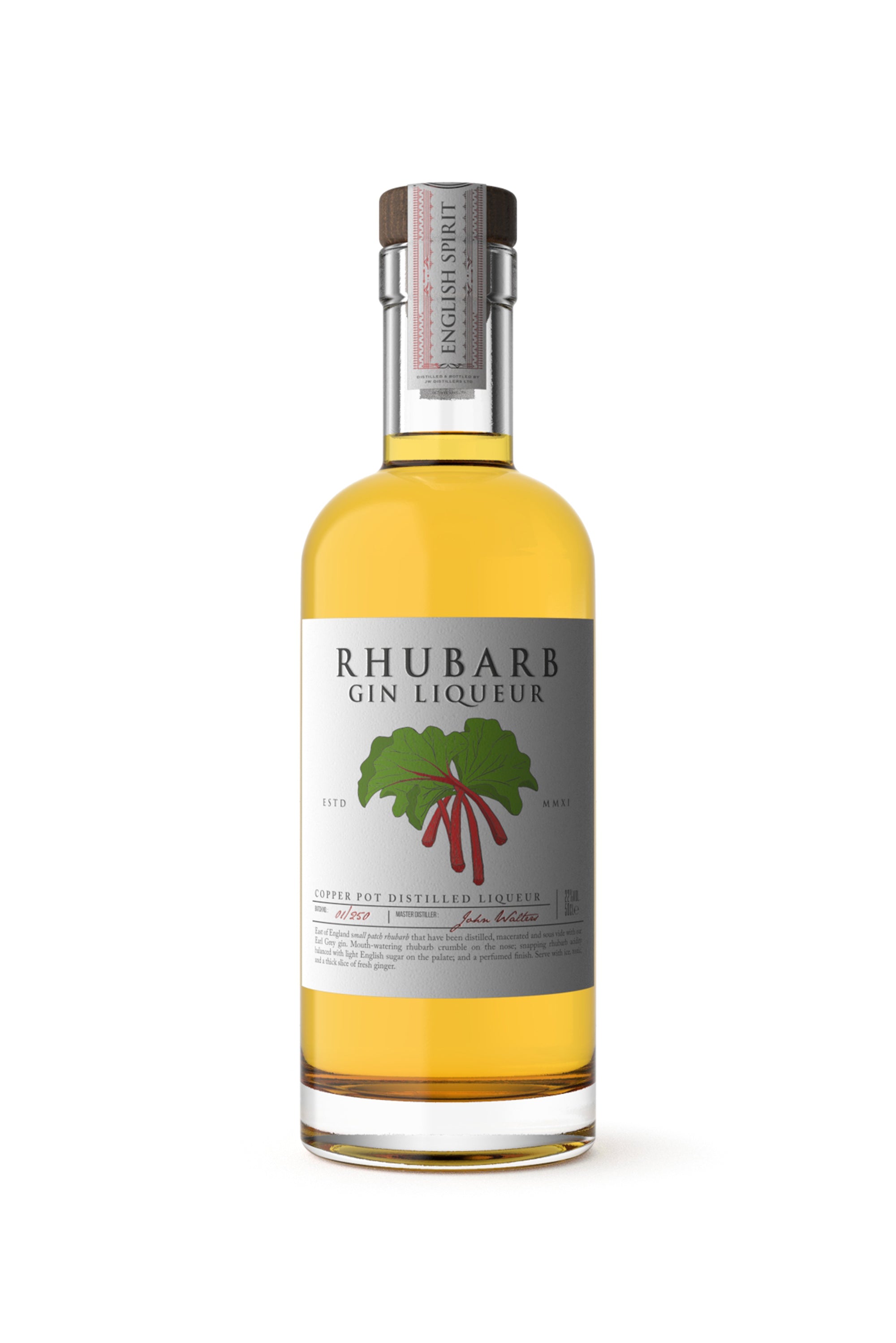 Rhubarb Gin Liqueur