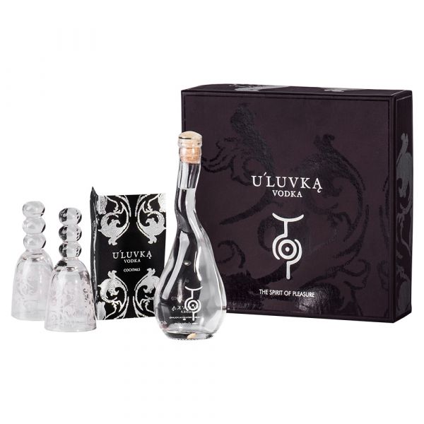 U'Luvka Vodka 10cl Spirit of Pleasure Gift Pack