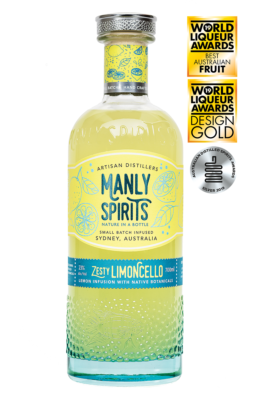 Manly Spirits Zesty Limoncello Liqueur